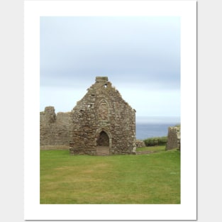 Dunnottar Castle Grounds - Chapel Posters and Art